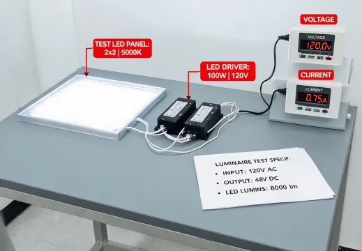 Lighting test bench